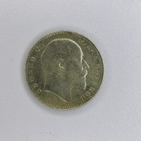 1906 Edward VII One Rupee Coin