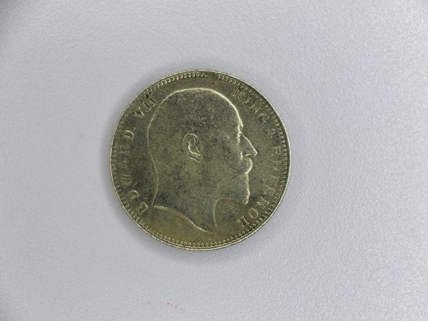 1906 Edward VII One Rupee Coin