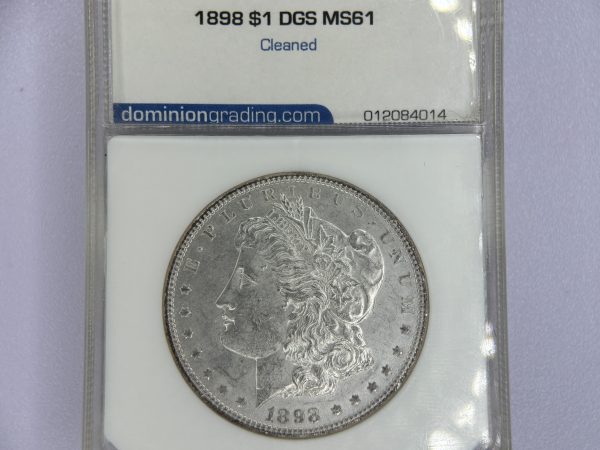 Morgan coin 1898